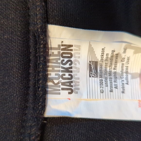 Rubies Michael Jackson Adult Zip Up Military Costume Jacket sz XL - Picture 7 of 9